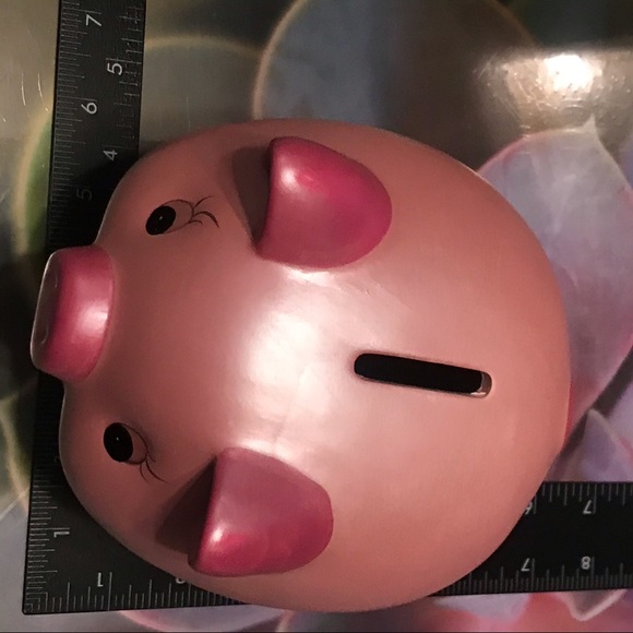 New Pink Ceramic 🐷Pink Pig Piggy Bank - Picture 9 of 16